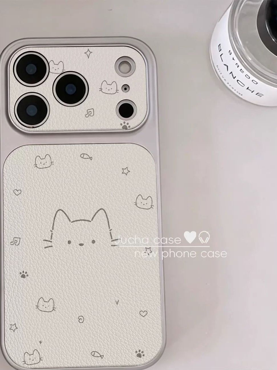 Note Cat Apple 17promax mobil telefon qutusu üçün uyğundur iPhone16promax hər şey daxil 15plus böyük pəncərə 14/13/12 qadın sadə yaradıcı 11Pro yıxılmağa qarşı qoruyucu örtük