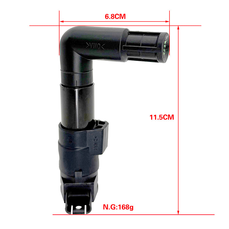 High voltage ignition coil for BMW R1200GS and R1200 motorcycles, 7715858-01 and 7715858-02.