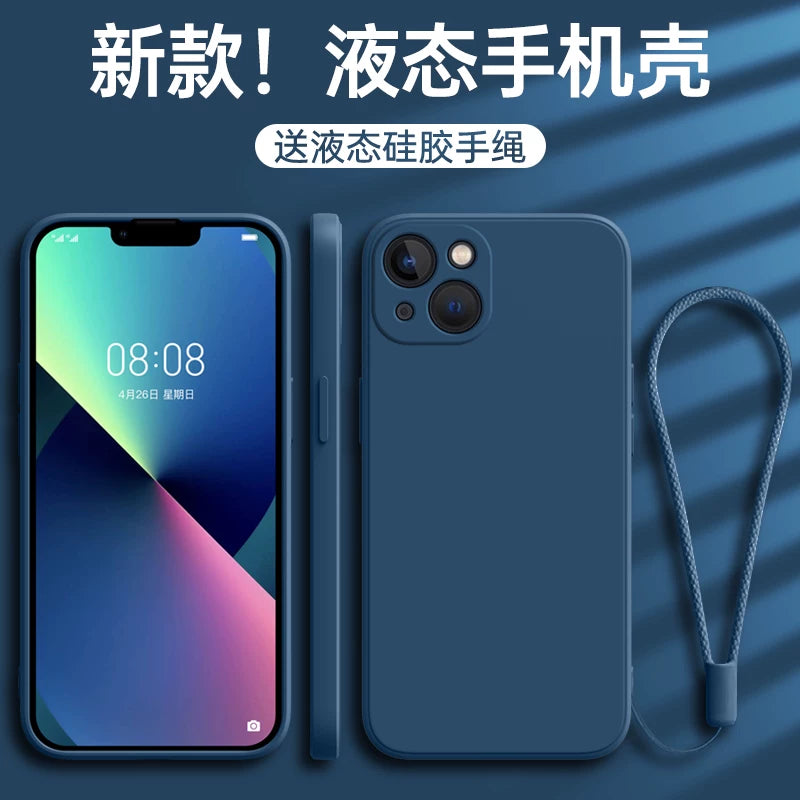 Bu maye silikon korpus yeni iPhone 13 üçün uyğundur və düşmələrə qarşı tam örtük təmin edir. Kişilər və qadınlar üçün nəzərdə tutulub, kəmərlə təchiz olunub və bərkidilmiş şüşə ekran qoruyucusuna malikdir.