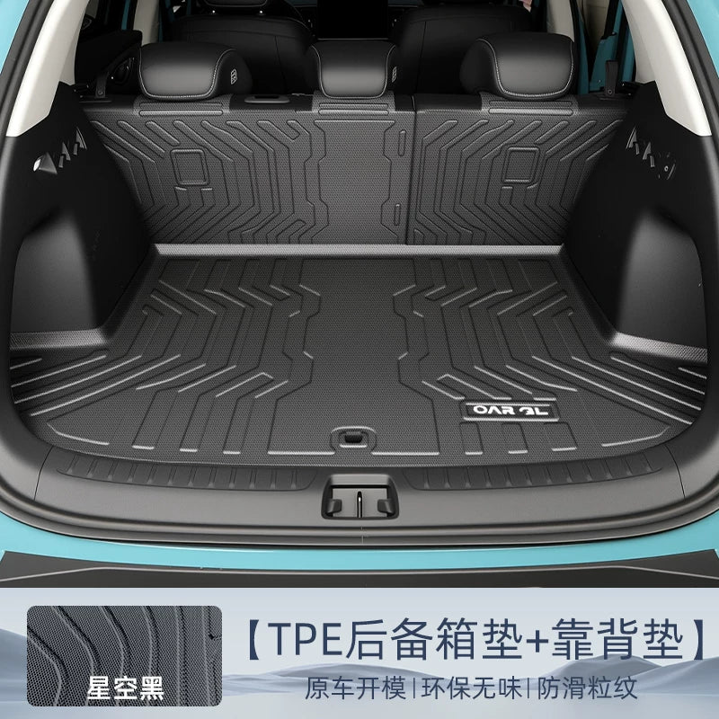 25 BYD Hiace 05EV Xüsusi Baqaj Döşəməsi TPE Quyruq Qutusu Döşəməsi Ön və Arxa Avtomobil Aksesuarları 05