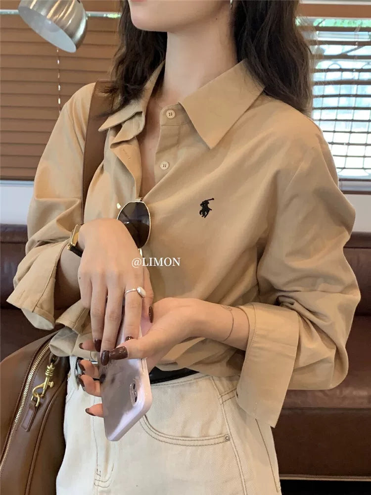 Qadınlar üçün təmiz pambıq kətan günəşdən qoruyucu köynək, yay yüngül və nazik gödəkçə, kətan hırka, boş uzunqol köynək