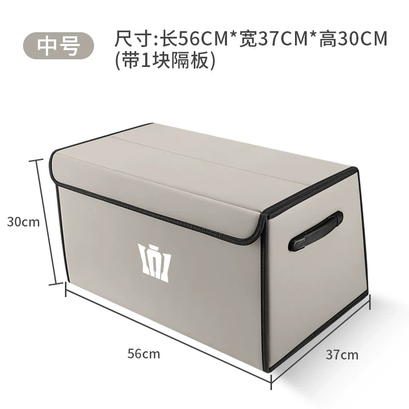 Folding storage box organizer, suitable for Toyota Crown Land Cruiser