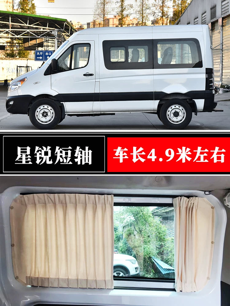 Iveco Juxing Deyu Ousheng Baodi Dongfeng Yufeng Jianghuai Xingrui RV Zamşa Avtomobil Günəş Pərdəsi