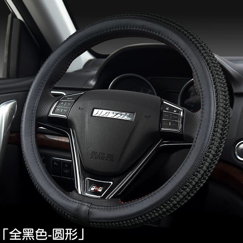 Sükan örtüyü Great Wall Haval H6, Red Rabbit F7, Big Dog M6, First Love Four Seasons buz ipək sükan örtüyü (universal) ilə uyğundur.