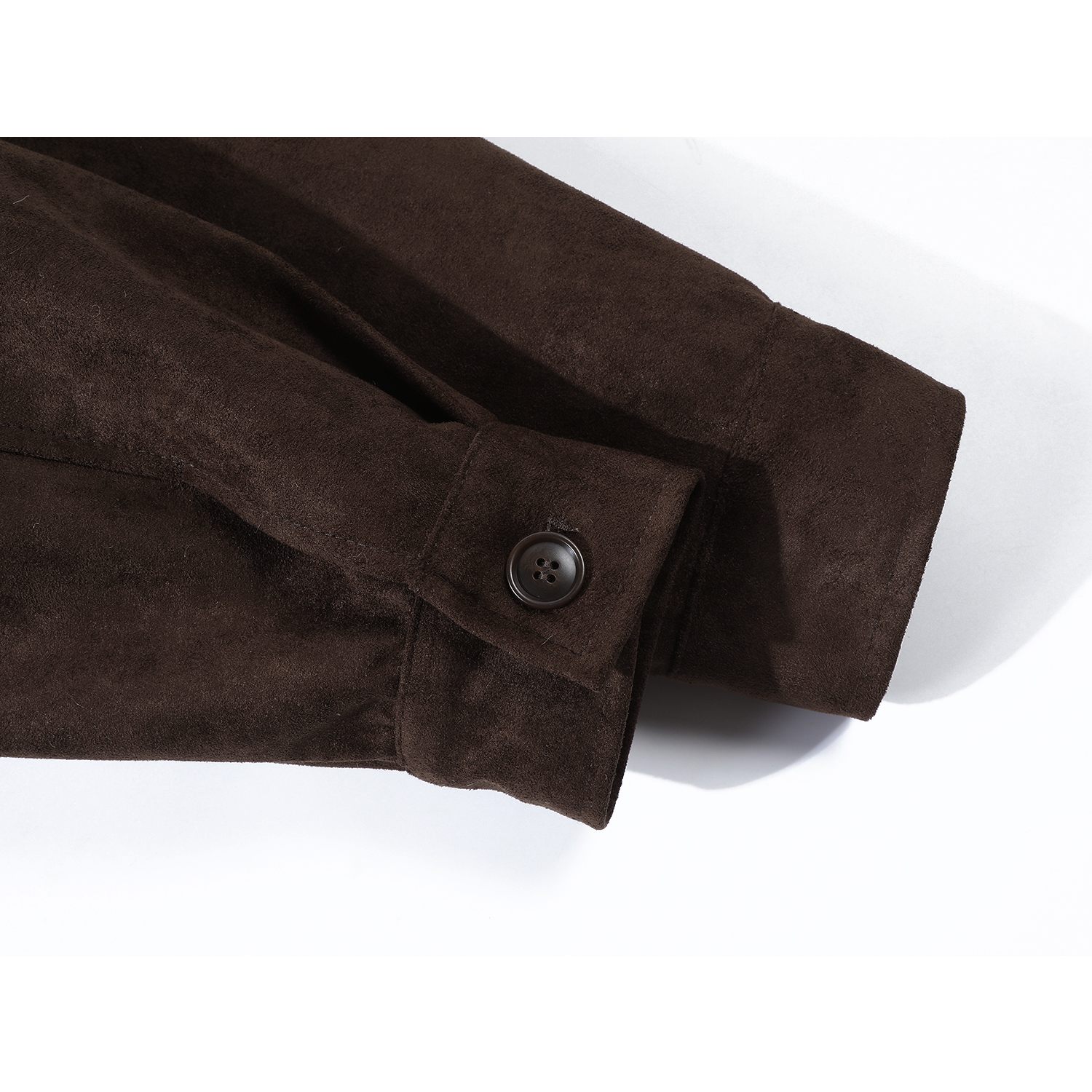 Qiaolisha Koreya üslubunda zamşa motosiklet gödəkçəsi, qadın qış trikotaj yaxalıqlı ağ ördək tüklü gödəkçə.