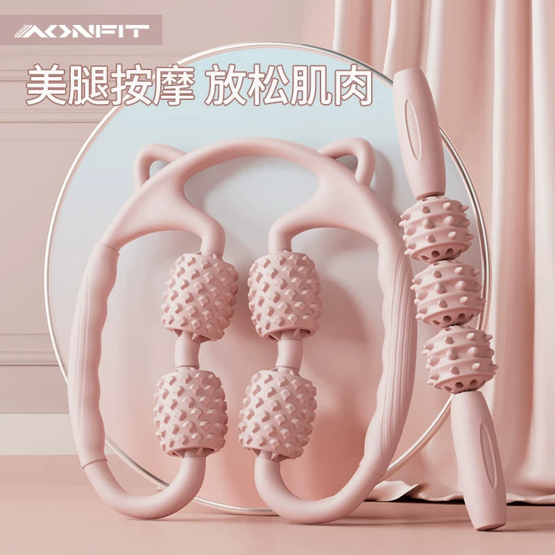 Köpük roller əzələ rahatlaması arıqlayan ayaq roller professional gürz dana ayağı masaj roller artefakt yoga avadanlığı