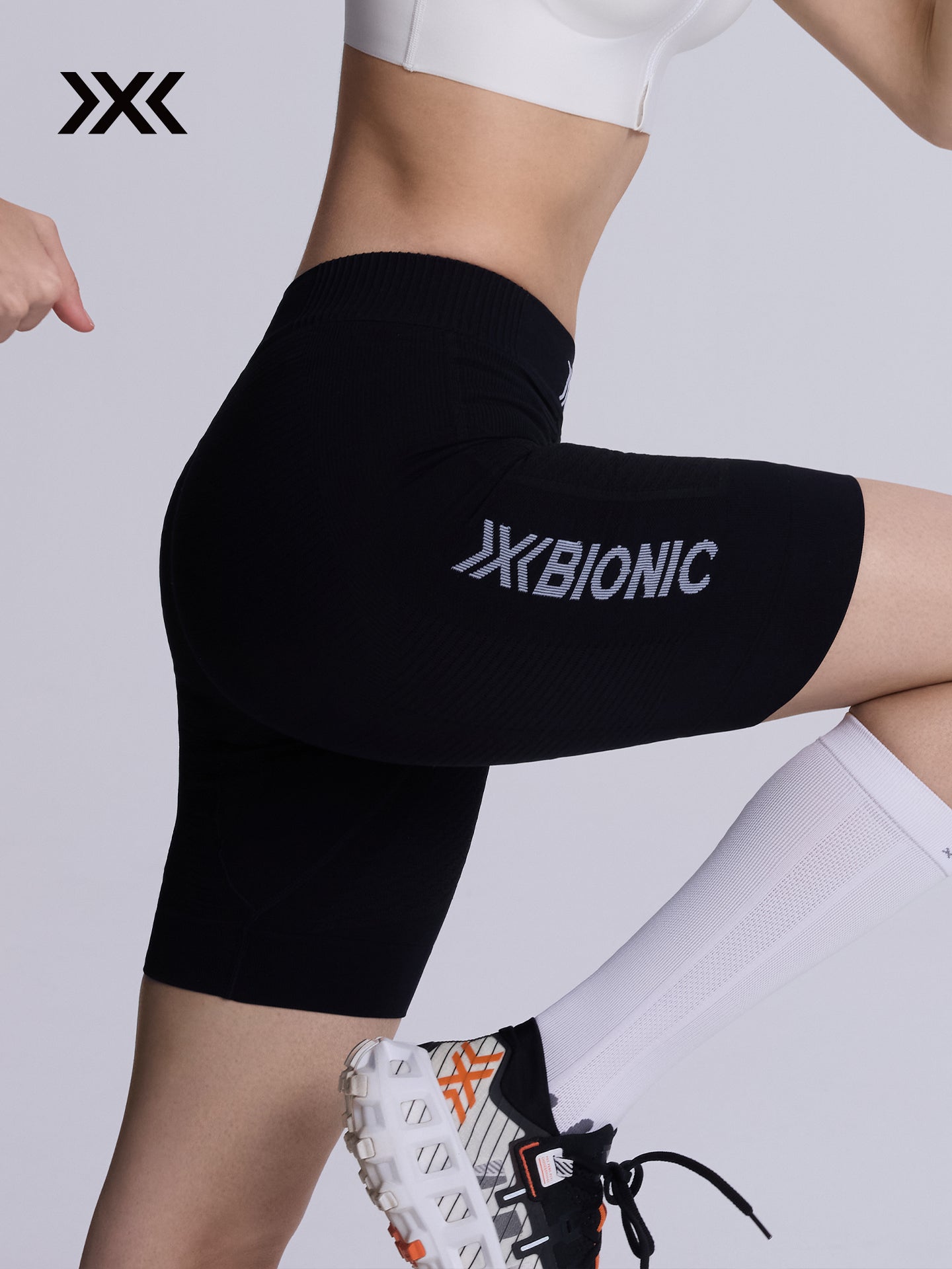 X-BIONIC Əla Sürətli Qaçış 4.0 Qadın Qısaqol Bodysuit Qadın İdman Kompressiya Fitness Geyimi/Şalvar