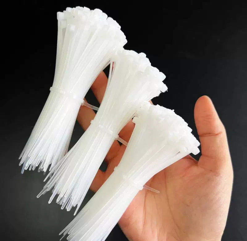 Kiçik kabel bağı bağçılıq neylon kabel bağı milli standart 3x100 eni 2,5 mm uzunluğunda 10 sm tel bağlayıcı lent plastik lent