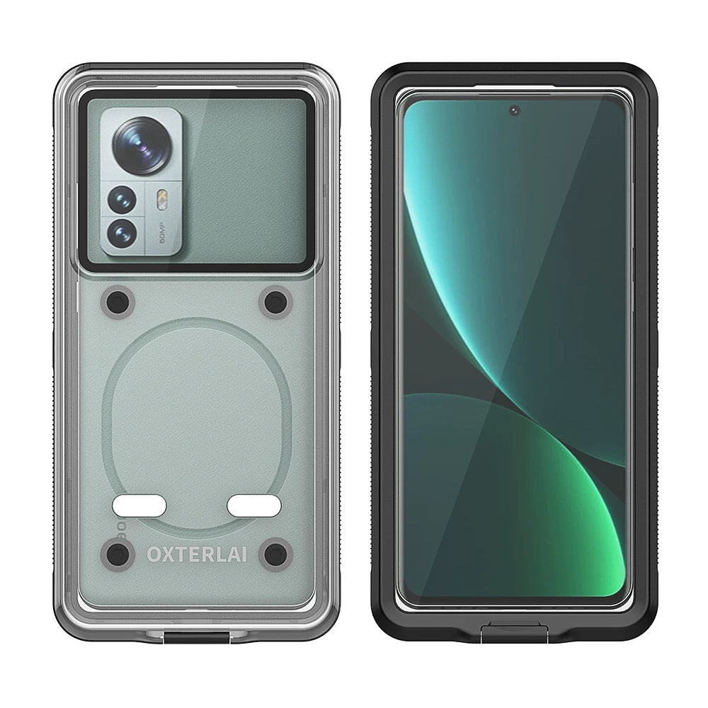 Sürücülər üçün yağışa davamlı mobil telefon üçün suya davamlı çanta, 6,9 düymdən aşağı cib telefonları üçün universal təkrar doldurulan sensor ekran, səsli zəng, klipsli dayaq, yağışa və yıxılmaya davamlı, yağışlı günlərdə çatdırılma
