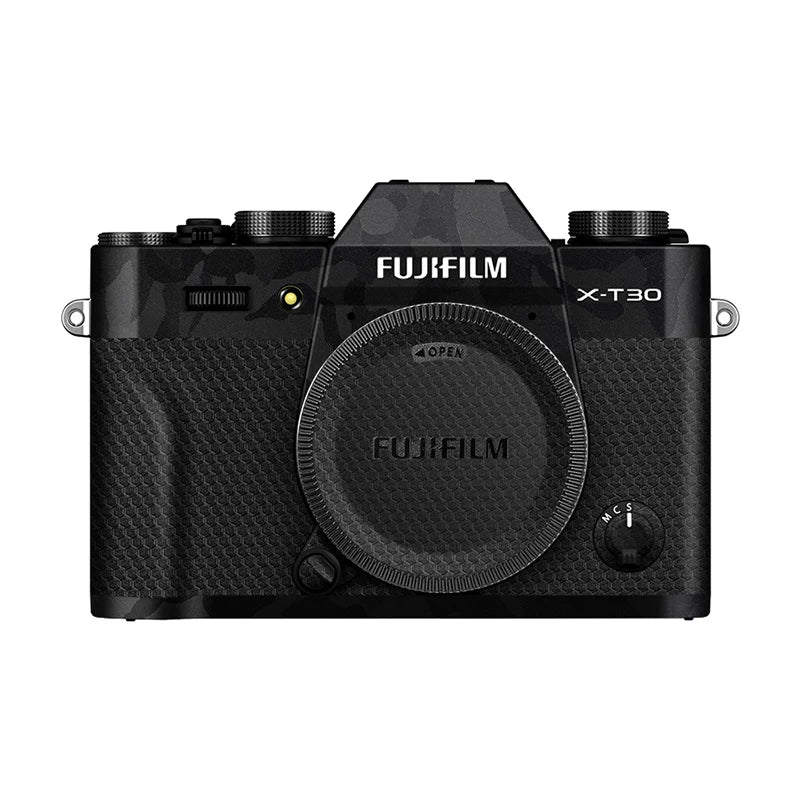 JJC Fuji XT30III bədən stikeri FUJIFILM X-T30 XT30 üçüncü nəsil/ikinci nəsil/birinci nəsil XT30 II bədən stikeri karbon fiber qoruyucu film kamera aksesuarları üçün uyğundur