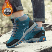 Kişi Ayaqqabıları Qış Əleyhinə Qar Çəkmələri Outdoor Plush Hiking