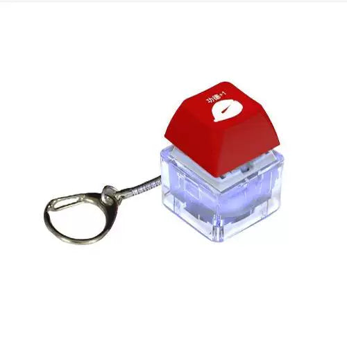 Pixel filter keychain, Minecraft stil keychain, akril portativ yaradıcı mənzərə fotoqrafiyası mozaika stili