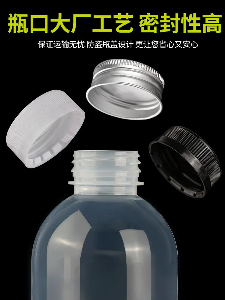 Yüksək temperatura davamlı plastik şüşə PP şüşə qida dərəcəli içki şüşəsi sualtı hindistan cevizi qar armud pastası şüşəsi Luo Han Guo Poria pastası isti içki