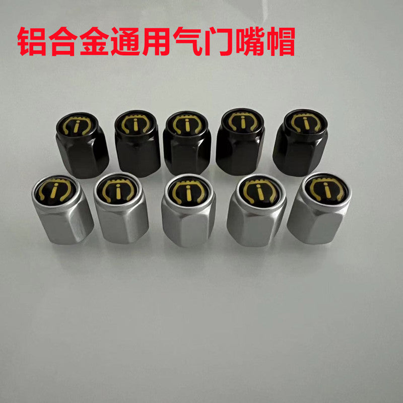 Polad Mate Təkər Klapanı Özü Sensoru Xüsusi Nozzle Qapağı Neytral Təkər Təzyiqinə Nəzarət Tozdan Mühafizə Qapağı Valf Şapkası