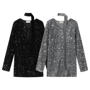 Chola Lisanın Yeni il geyimi: İllik görüşlər, payız və qış üçün bəzəkli zərif don - Balıqçılıq üslubunda görüş ətəyi