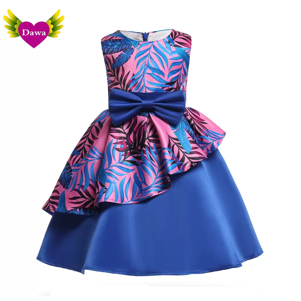 Körpə Uşaqları Qızlar üçün Yay Donu Şahzadə Donları Geyimləri Ətək