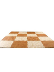 Xüsusi qiymət körpə əlavə dırmanma mat ev taxta taxıl köpük döşəmə mat qalınlaşdırılmış yataq otağı puzzle süngər mat 60 * 60