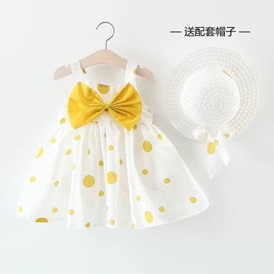 Qızlar üçün yay geyimləri körpə 1 1/2 yaşlı körpə geyimləri uşaqlar üçün