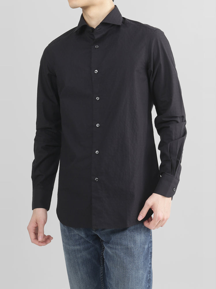 EA Armani New Kişi Pambıq Rəsmi İş Uzunqol Köynək 6D1C86 1K6CZ