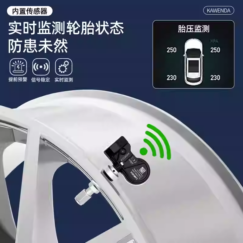 Toyota Prius V orijinal təkər təzyiq monitorinq sensoru və təkər təzyiq ölçən cihazı ilə uyğundur