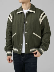 Armani EA Payız/Qış Kişi Loqolu Naxışlı Sırınmış Gödəkçə 6R1BZ2 1NZOZ