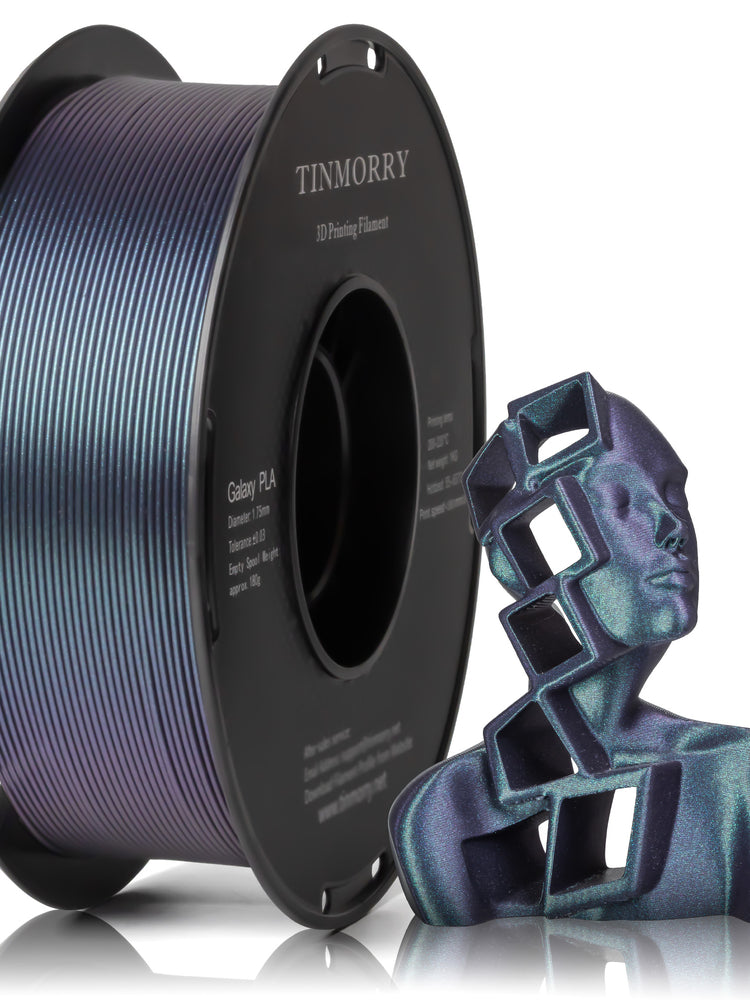 Tinmorry PETG Shiny Series 3D Printer Sərf materialları 1.75mm1KG Qapaq Teksturası