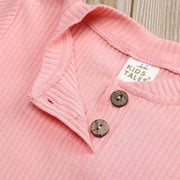 Yay Romper Uşaq Körpə Oğlan Geyimləri Yenidoğulmuş Qız Dəsti