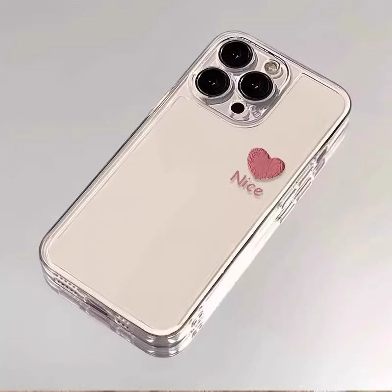 Uğurlar və Apple 16promax mobil telefon qutusu üçün tam proqram rənglənmiş yeni iphone17pro şəffaf ultra nazik 14PM yaradıcı mətn 13 sadə 12 kişi və qadın 15pro silikon 11 düşməyə qarşı örtük