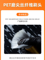 Avtomobil Filmi Gözəllik Kondisioner Hava Çıxışı Təmizləmə Daxili Təkər Hub Boşluğu Təfərrüatlı Fırça Avtomobil Yuma zərər vermir Avtomobil Fırçası Aləti