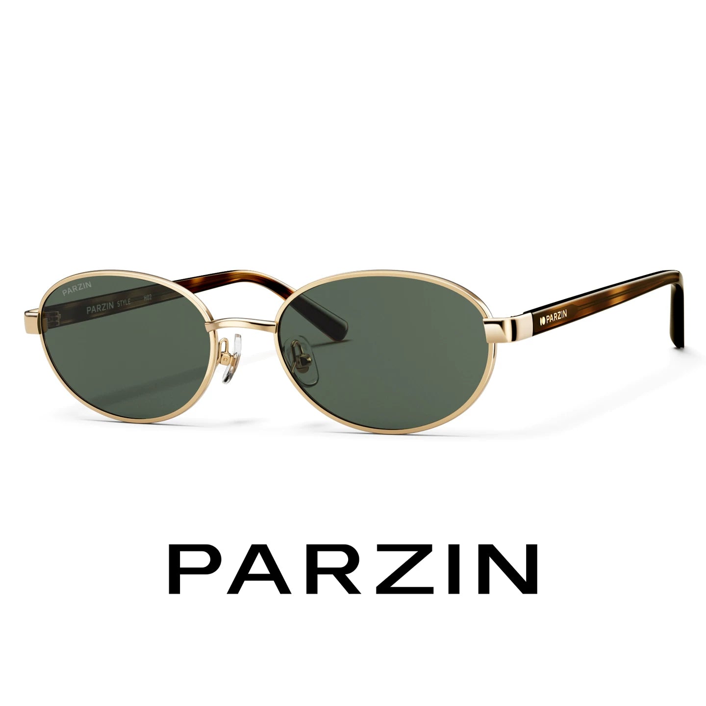 [Zhou Ye'nin Min Qızıl Güzgüləri ilə eyni üslub] Parson Qadın Eynəyi 2026 Yeni Retro Köhnə Pul Oval Günəş Eynəyi PZ8606