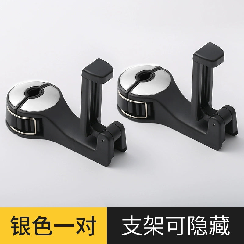 Avtomobil Oturacağı Arxa Arxa Qarmaq Cizgi filmi Sevimli Oturacaq Arxa Qarmaq Çoxfunksiyalı Avtomobil Daxili Dekorasiya Kiçik Qarmaq Yaradıcı