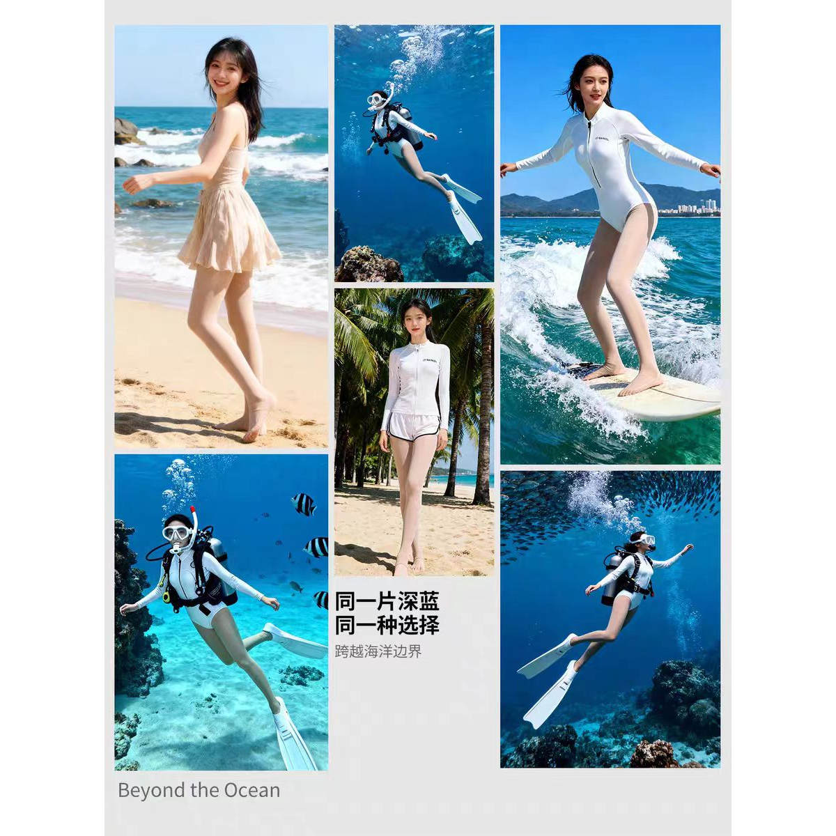 Dalğıc corabları qadın günəşdən qoruyucu corablar UPF50+ dalğıc bikinisi günəşdən qoruyan qamaşlar dalğıc kostyumu snorkeling sörfinq üzgüçülük corabları