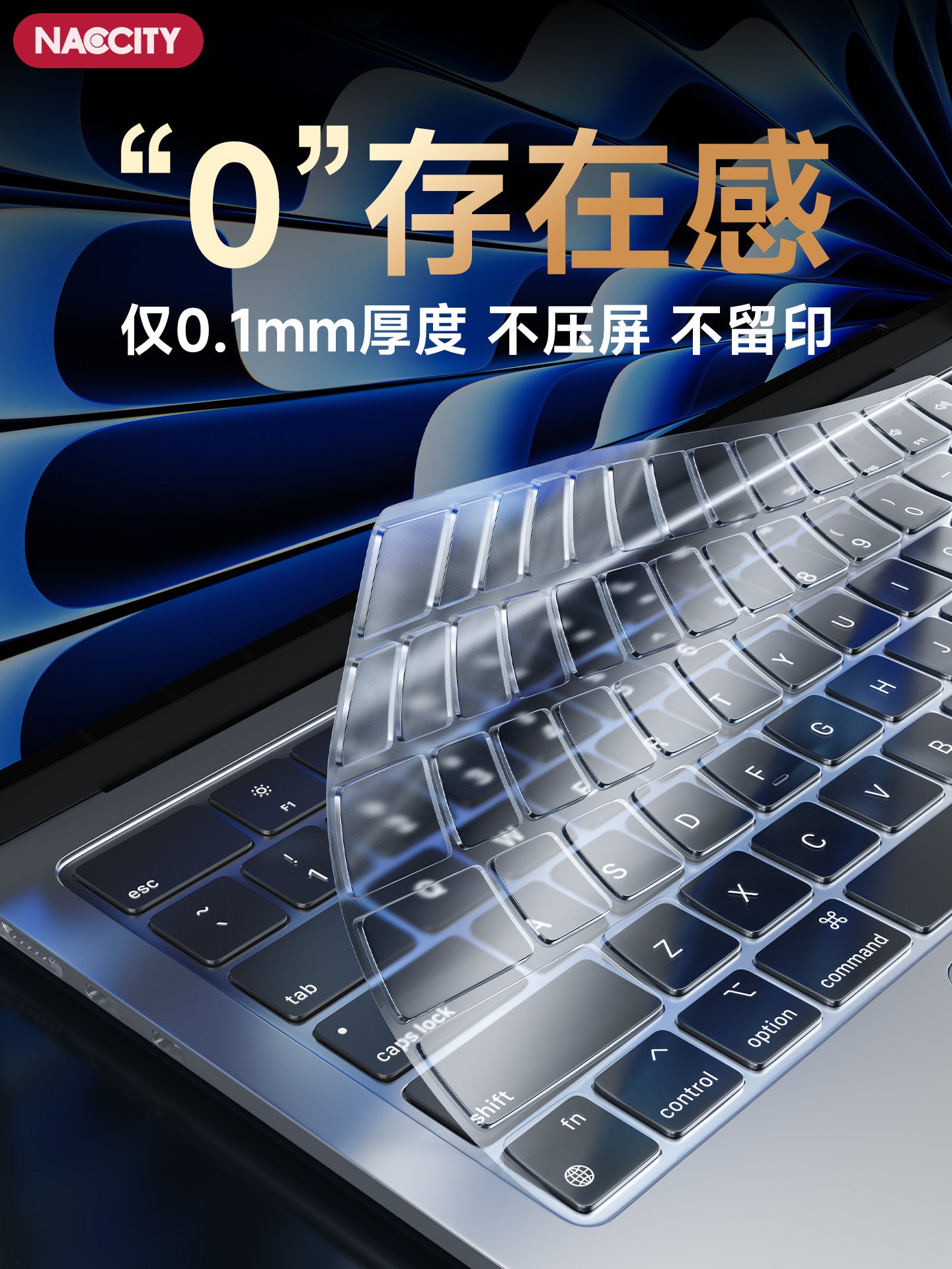 Macbookair klaviatura filmi üçün uyğundur Apple 13,6 düymlük pro klaviatura stikeri Mac kompüteri m5 notebook neo qısa yol düyməsi 15 şəffaf TPU funksiyası 14 ultra nazik 16 düymlük tam örtük M4 toz keçirməyən film