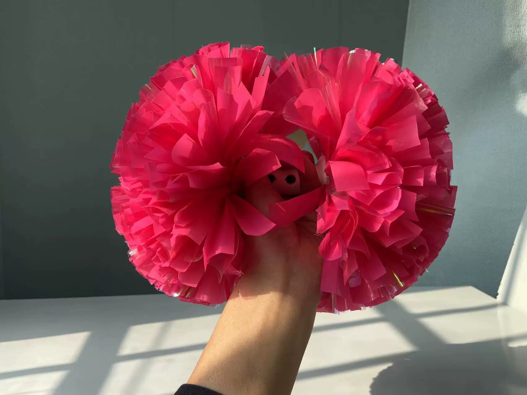 Çiçək topu Cheerleading Cheerleading Komandası Holding Çiçək Yarışması Dəstəyi 4 düymlük 5 İbtidai Məktəb Şagirdləri Uşaq Rəqsi Çerlidinq Komandası