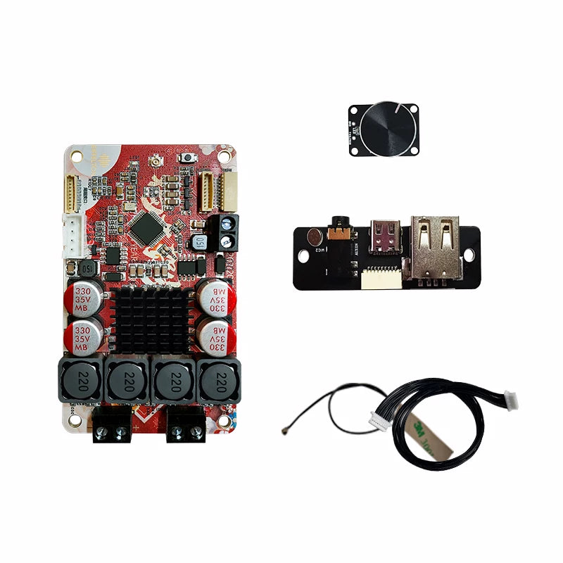 DSP rəqəmsal stereo tpa3126 sabvuferi AAC24bit şifrəni açan bərk kondansatör Bluetooth güc gücləndirici lövhəsini dəstəkləyir