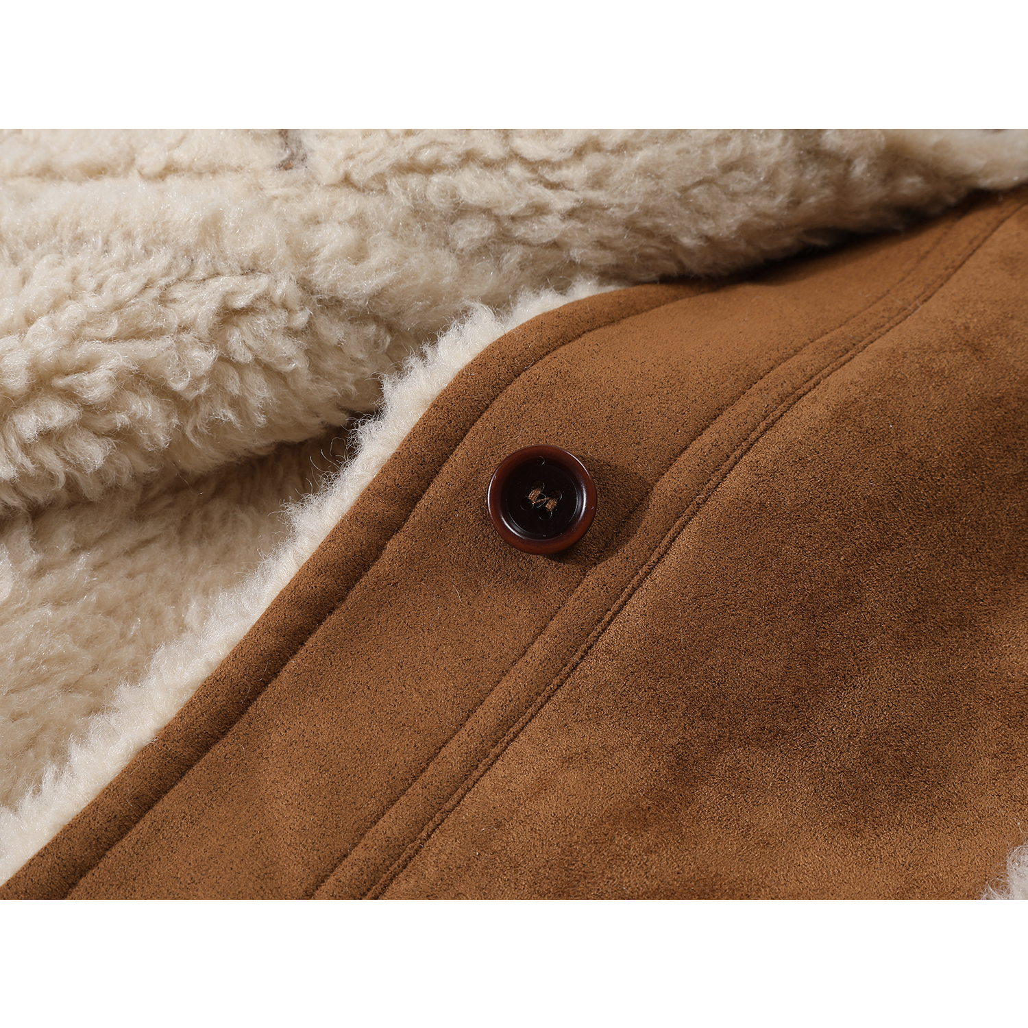 Cholisa quzu dərisindən zamşa qadın motosiklet gödəkçəsi, payız və qış üçün unikal və super şık qalın palto.