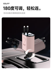 Lynk & Co 06 avtomobil şarj cihazı ilə uyğundur Super Sürətli Şarj 08 EM-P / 03 01/Z10 siqaret alışqanı adapter fişi