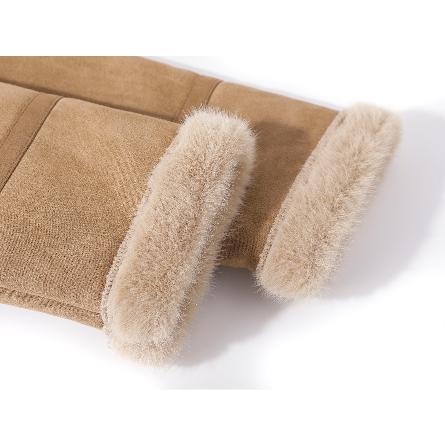 Cholisa Xəz astarlı Dovşan Yaxalıqlı Motosiklet Gödəkçəsi Qadın Payız və Qış Koreya Üslubunda Super Şirin Qalın və İsti Üst Geyim