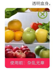 Qapaqlı şəffaf düzbucaqlı plastik qutu Təzə saxlama qutusu soyuducu tərəvəz dondurulmuş ət xüsusi saxlama qutusu qapaqlı qida dərəcəli