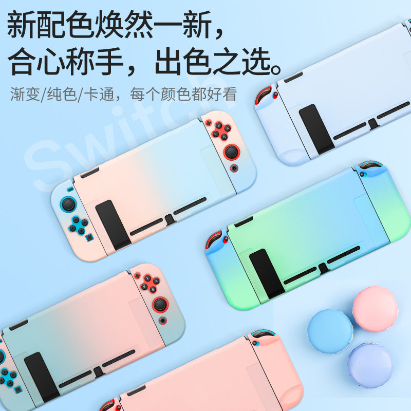 Nintendo ns üçün uyğun BiJiBite açarı qoruyucu qutusu tutacaq örtüyü şəffaf yumşaq qabıqlı silikon qutu Lite sərt qabıqlı keçidli qabıq saxlama çantası oled film aksesuarları