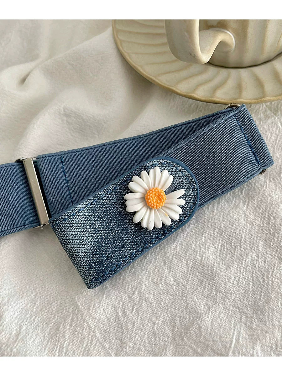 Kişilər və qadınlar üçün tənbəl kəmər elastik kəmər yeni moda elastik tələbə hərbi təlim jeans kəmər bel artefaktı