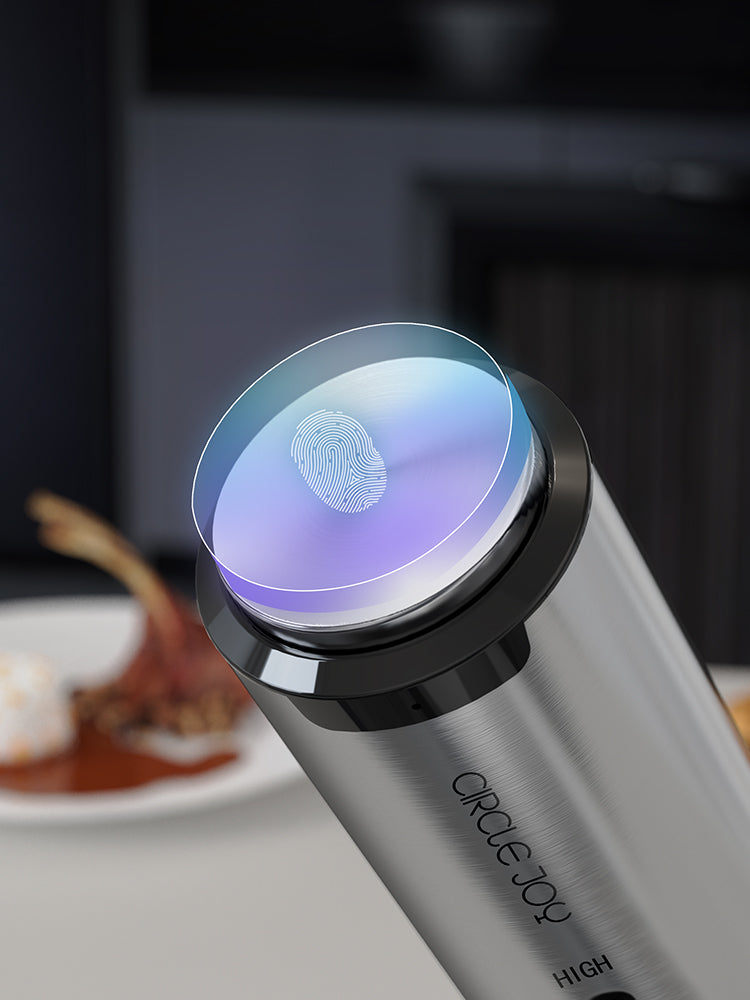 Circle Joy elektrikli bibər dəyirmanı mətbəx dəniz duzu ədviyyat şüşəsi banka qutusu qara bibər dəyirmanı