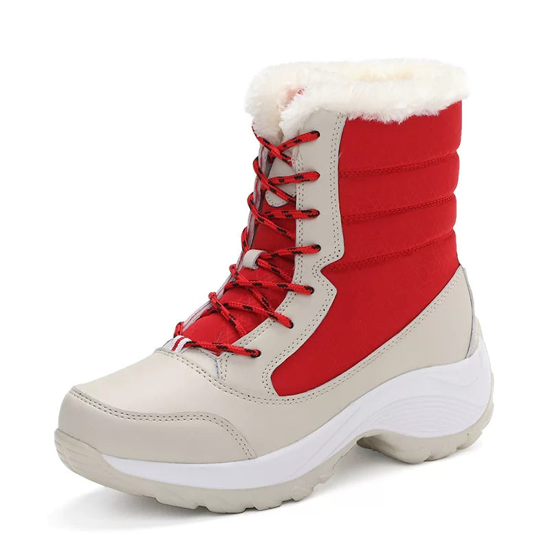 Qadın Ayaqqabıları Qış Moda Ankle Boots Qadın İsti Fem