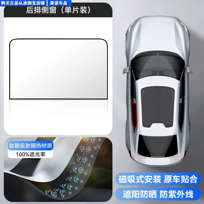 Avtomatik Abat Havalandırma Günəşdən Qoruyucu İstilik İzolyasiyalı Günəş kölgəsi Avtomobil Yan Pəncərəsi Avtomobil Maqnit Mesh Pərdəsi Avtomobil Rəngli Kölgə örtüyü