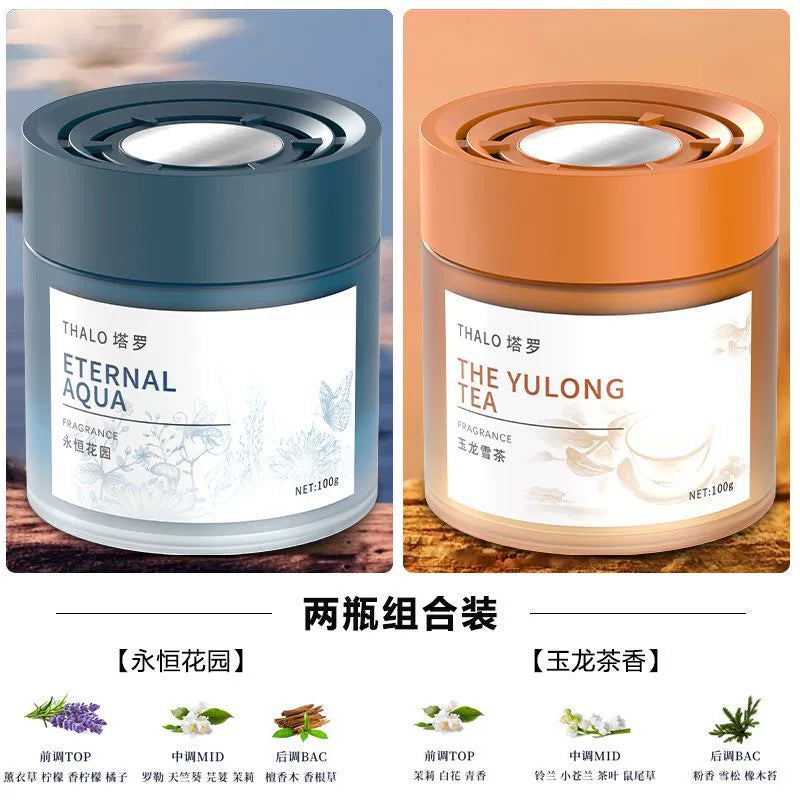 Avtomobil Aromaterapiyası 2025 Yeni Gəliş Qalıcı Ətir Bərk Balzam Yüksək Dərəcəli Avtomobil Ətri Təmizləyici Hava Qoxunu Çıxarır