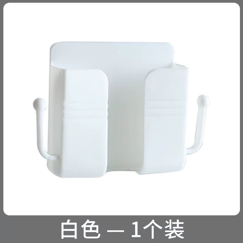 Dəzgahsız divara quraşdırılmış telefon şarj stendi, yapışqanlı pult saxlama qutusu, yataq kənarındakı tənbəl telefon tutacağı