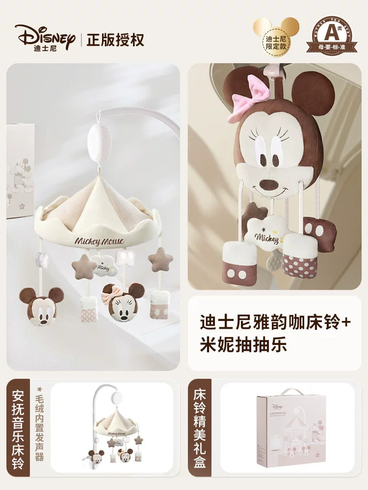 Disney Körpə Beşik Mobil - Yenidoğulmuşlar üçün Musiqili Fırlanan Asma Çırıltılı Dayaq - Dekorativ Oyuncaq