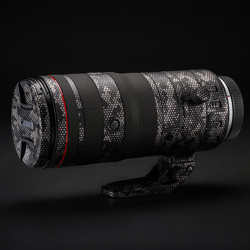 Meibentang Canon RF24-105F2.8 lens qoruyucu filmi canon24105 tutqun kamuflyaj karbon fiber stiker 3M üçün uyğundur