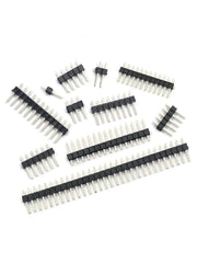 Tək sıra sancaqlar, iki cərgə sancaqlar, mis aralıq 2,54MM1*2/3/4/5/6/7/8/10/12/20/30P qızıl örtüklü sancaqlar