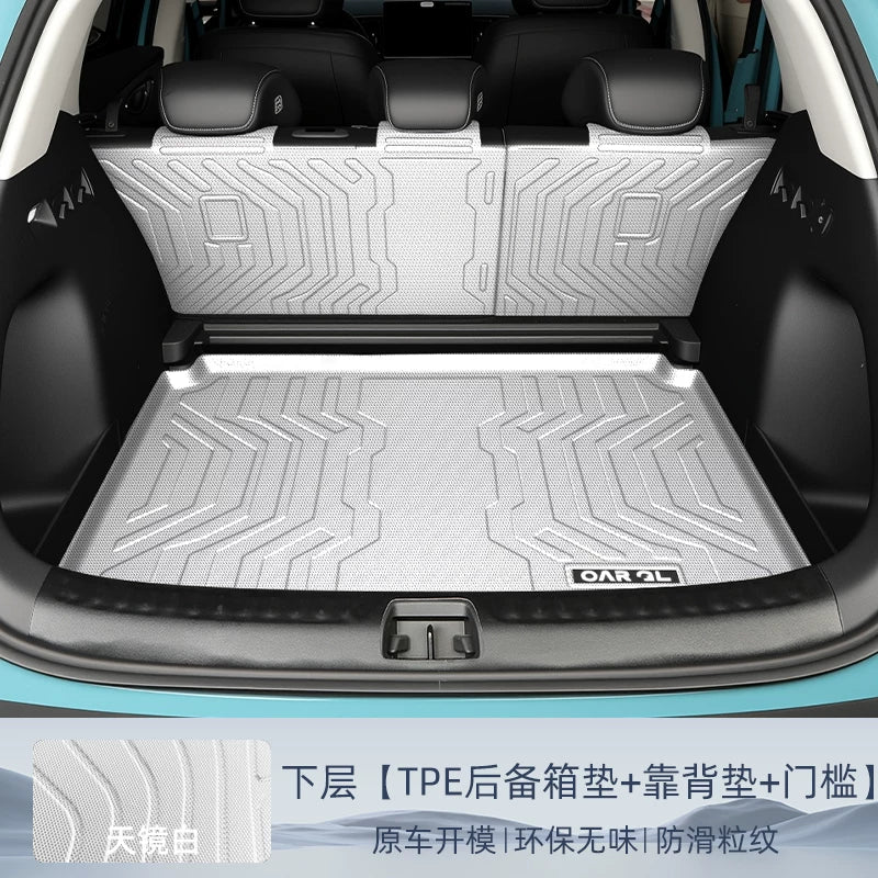 25 BYD Hiace 05EV Xüsusi Baqaj Döşəməsi TPE Quyruq Qutusu Döşəməsi Ön və Arxa Avtomobil Aksesuarları 05